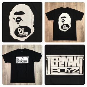 ★新品★ 非売品 DEF JAM × Teriyaki Boys Tシャツ Mサイズ a bathing ape BAPE エイプ ベイプ テリヤキボーイズ NIGO w616