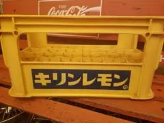 昭和レトロ 企業物 キリンレモン ケース 収納ボックス 駄菓子屋 ドリンクケース