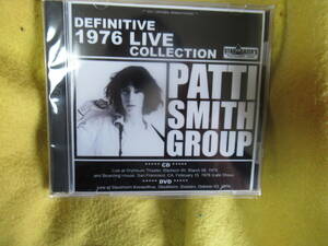 PATTI SMITH GROUP 1976 DEFNITIVE CD+DVD 2枚組　新品未開封