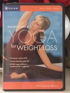 Maintenance Yoga for Weight Loss ヨガ エクササイズ ワークアウト DVD +CD 輸入盤