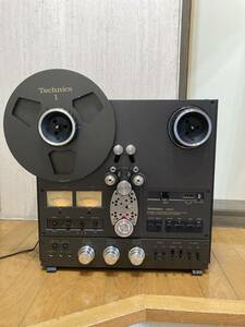 通電確認　Technics テクニクス Technics 1500 RS-1500U オープンリールデッキ オーディオ機器　松下電器