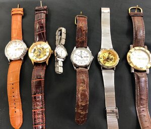 【5各KK11011F】1円スタート★腕時計★メンズ★レディース★自動巻き★ALBA★EDOX★GISHODO★SANTO JOANNES★現状品まとめ★