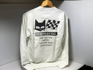 栃木発 ￥送料一律￥ 正規品 白 XLサイズ マーシャル トレーナー SEV MARCHAL 検）Marshall CIBIE ホワイト ロゴ パーカー スエット