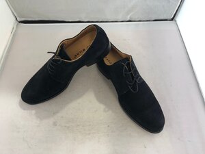 【PACO MILAN】パコミラン　メンズレースアップシューズ　ブラック　スウェード　25cm　SY02-GQJ