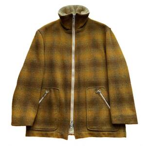 50s Pendleton Wool Ombre Check Blouson ペンドルトン ウール ブルゾン ジャケット オンブレ チェック シャツ ヴィンテージ ビンテージ