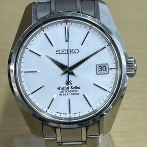 B028-I49-760 ◎ SEIKO セイコー GS グランドセイコー 腕時計 メンズ 自動巻き デイト 裏スケルトン HI-BEAT 36000 稼動品