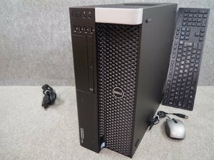 【 1円スタート！】[309]☆Win11認証済☆DELL PRECISION Tower 5810　QC Xeon E5-1620 v4 3.20G/32GB/256GB(SSD)+2TB(SATA)/Quadro M2000