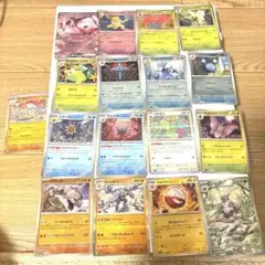 ポケモンカードまとめ売り　151シリーズのキラカード　17枚セット