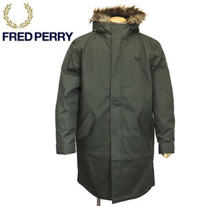 FRED PERRY (フレッドペリー) J8570 ZIP IN LINER PARKA ジップイン ライナー パーカー 601 HUNTING GREEN FP540 S