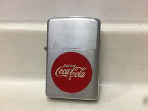 激レア　Zippo　ジッポー　Coca Cola　コカ・コーラ　赤丸　DRINK　1937年製～1950年製　未使用　PAT.2032695　　　T78　　　　KJ1