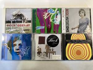 W7875 BECK 6枚セット｜ベック Odelay Mutations Midnite Vultures Sea Change Guero The New Pollution and Other Favorites