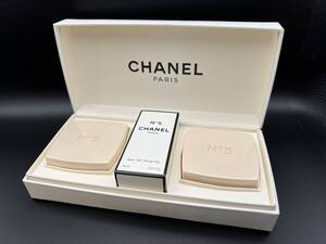 60-YR69-04 未使用保管品 CHANEL シャネル No.5 サヴォン 石けん 75g×2コ オードゥトワレット オードトワレ 19ml セット