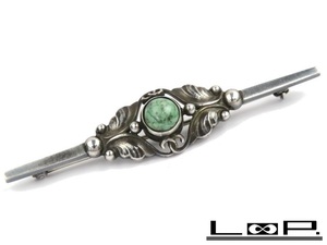 ▼値下げ▼　■美品■ヴィンテージ■　ジョージジェンセン ブローチ アクセサリー SV ＃224B 【72291】