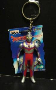 ウルトラマンティガ●ホルダー(赤+紫)本体9ｃｍ激レア1996年新品