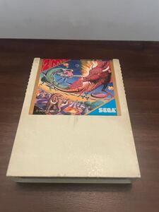 セガ マークⅢ スペース ハリアー Space Harrier 作動未確認 ソフトのみ G-1310 GOLD CARTRIDGE 現状品 MARK III