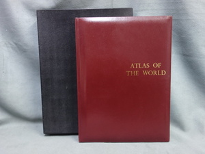 Atlas of the World 世界地図 1993年版 国際地学協会 ハードカバー 中古品 (K)