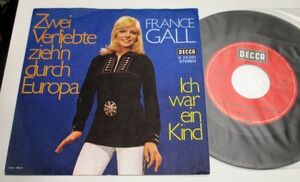 (^^)/ France Gall 45 彡 Zwei Verliebte Ziehen Durch Europa [ GERMANY 