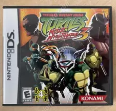 Teenage Mutant Ninja Turtles 3中古美品・DS北米版