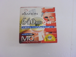 【KCM】3pbg-888★未使用品★IMATION　MO　640MB　Macintosh用 フォーマット済　OW オーバーライト対応ディスク　5枚入　OD3-640A DW MAC