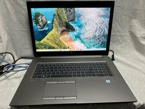 HP ZBook 17.3 inch G6 Mobile Workstation Core i9-9880H 2.3GHz 64GB Mem 1.5TB NVMe RTX 4000 Win11 Professional 24H2搭載 程度極上