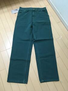 CARHARTT WIP 23SS SINGLE KNEE PANT Botanic faded 32 カーハート パンツ シングルニー ペインター グリーン 緑 フェード I026463