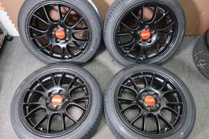 新品タイヤ付　BBS KBA 46440 17インチ　7.5J +47 PCD112 5穴 215/45R17 ワーゲン　ゴルフ　など　室内保管