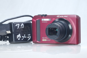 ★並品★CASIO EX-ZR300 レッド#1802