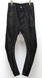 【美品】ARMY OF ME COATED LOW CROTCH DENIM29/アーミーオブミー デニム パンツincarnation DEVOA BORIS BIDJAN SABERI A.F ARTEFACT N/07