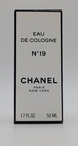 CHANEL　香水　EAU-DE-COLOGNE　「N゜19」　50ml　未使用