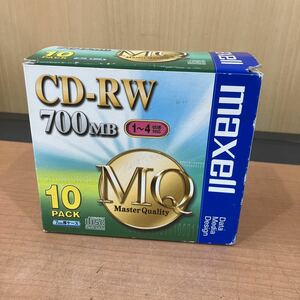 RM5649 【新品、未使用】maxell マクセル　CD-RW 700MB 10枚