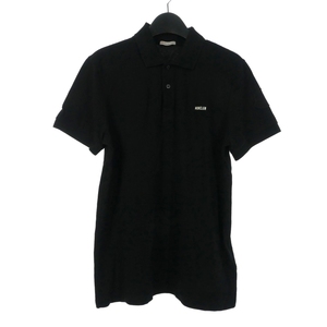 モンクレール MONCLER SS POLO ポロシャツ 半袖 ロゴ S ブラック 黒 I10918A00014 899P0 国内正規 メンズ