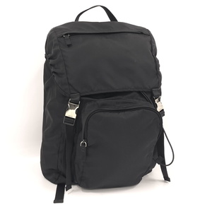 【中古】PRADA リュックサック ナイロン ブラック V135