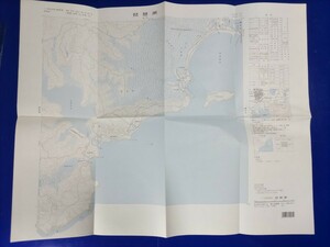 25000分の1地形図【琵琶瀬】国土地理院発行・平成３年修正測量・平成4年発行　〈北海道浜中町・霧多布湿原・火散布沼〉