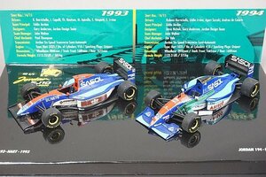 ミニチャンプス PMA 1/43 ジョーダン 193 ハート 1993 / ジョーダン 194 ハート 1994 2台セット 402109394