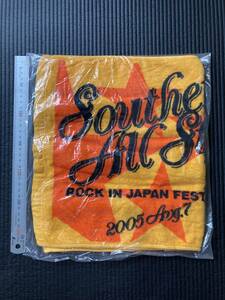 コンサートグッズ　☆　貴重フェイスタオル　スポーツタオル　ROCK IN JAPAN　桑田佳祐 原由子 Southern All Stars サザンオールスターズ