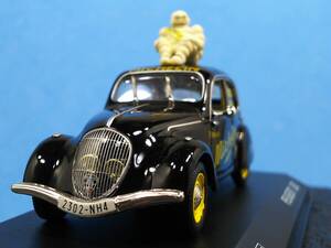 PEUGEOT 202 MICHELIN ALTAYA 屋根にビバンダム アルタヤ プジョー ミニカー ミシュラン パートワーク 1/43 同梱歓迎 匿名配送