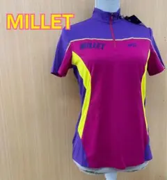 未使用品 MILLET ミレー 半袖シャツ 半袖トップス ハーフジップ