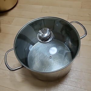 両手鍋 鍋 調理器具　中古　シンプル　便利　生活用品