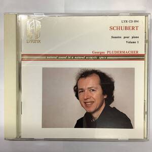 SCHUBERT Sonates Piano Vol1 Georges 輸入CD