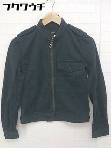 ◇ green グリーン 長袖 ジャケット サイズ1 ブラック レディース