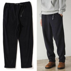 【新品】GRAMICCI グラミチ × BEAMS ビームス / 別注 難燃 フリース パンツ / L / ブラック