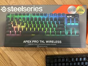 1円から◇【SteelSeries スティールシリーズ】Apex Pro TKL wireless 2023 ゲーミングキーボード SteelSeries TKL 