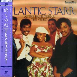 B00185509/【即決/送料無料】LD/アトランティック・スター(ATLANTIC STARR)「As the Band Turns 偽りの心 (SM048-3128・ソウル・SOUL・フ