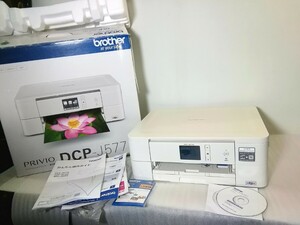 売り切り☆1円～　brother ブラザー　PRIVIO DCP-J577N A4インクジェットプリンター　動作不良【ジャンク】