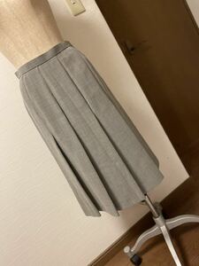 【新品同様】★KOJI WATANABE STYLE お上品　タックプリーツスカート/9★