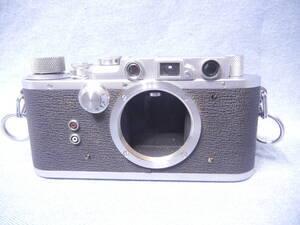 Nicca 3-S ニッカ TYPE-ⅢS型 　No,50641　ボデーのみ　 ニッカカメラ Leica ライカ Lマウント　シャター低速・高速作動