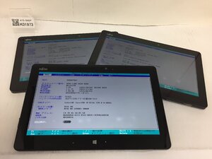 ジャンク3台セット/FUJITSU ARROWS Tab Q665/Core M-5Y10c 0.80GHz/128GB/4GB/11.6インチ/OS無し/高解像度/第5世代/AC欠品