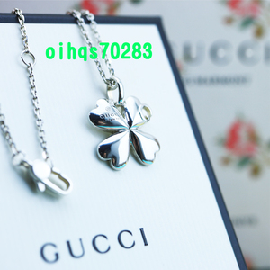 ♪即決♪新品　未使用 GUCCI　グッチ　クローバーネックレス 