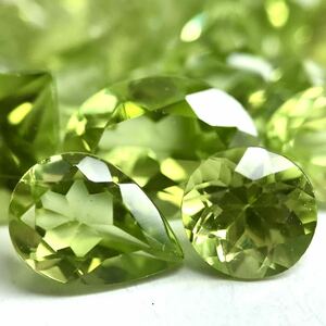 (天然ペリドットおまとめ)s 50.5ct 裸石 宝石 peridot jewelry ジュエリー ルース i①