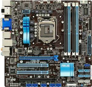 ASUS P8Z68-M Pro LGA 1155 Intel Z68 HDMI SATA 6Gb/s USB 3.0 Micro ATX Intel Motherboard with UEFI BIOS